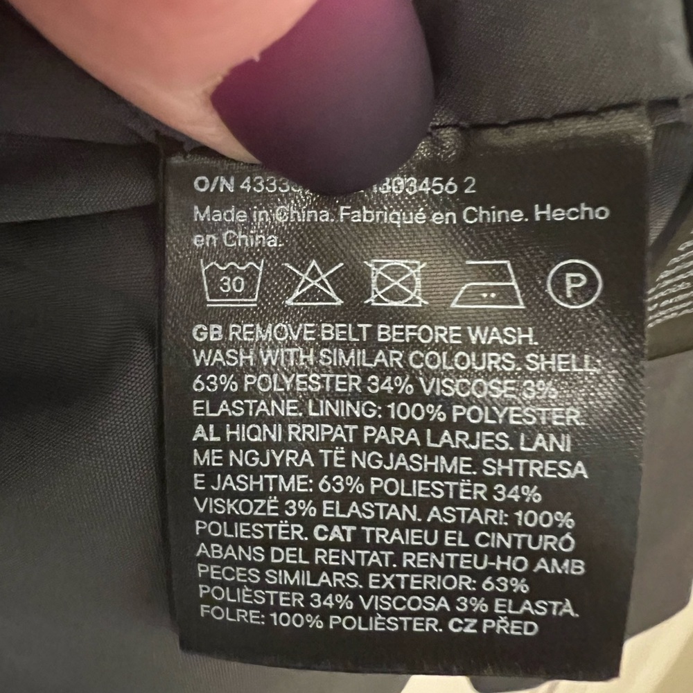 H&M Charcoal Gray Blazer - Picture 10 of 10